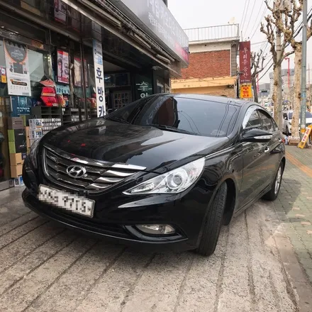 현대 쏘나타 성북구 석관동 썬팅 오로라 레인보우 i55 전면 시공이야기~