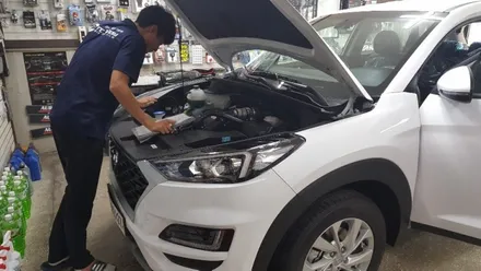 성북구 장위동 신차검수 오로라 신차패키지 2019 올뉴투싼 신차검수 및 시공 이야기 :ㅇ