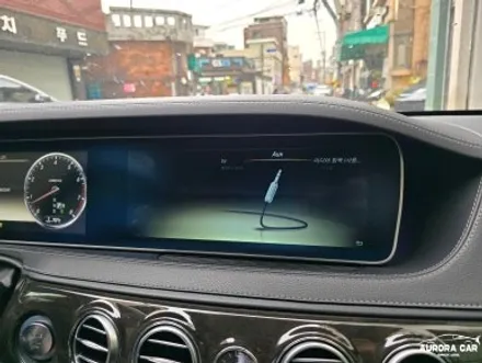 동대문구 수입차 안드로이드 올인원 전문점 W222 벤츠 S500 12.3인치 장착 후기
