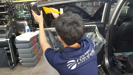 스포티지 R 성북구 썬팅 오로라 레인보우 i55 전체 시공이야기~