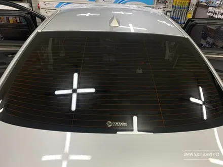 BMW 528i 레인보우 i90 전면, 후면 뒷유리 썬팅(틴팅) 재시공 후기★ 성북구에서 석관동 오로라카샵으로★