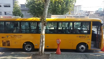 성북구 버스35인승 신차썬팅 오로라 E-에어로타운 시공 이야기 :-)