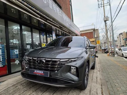 현대 2021 투싼 NX4 아마존 그레이  신차검수 신차패키지시공은 노원구 동대문구 성북구 오로라자동차용품입니다 :-)