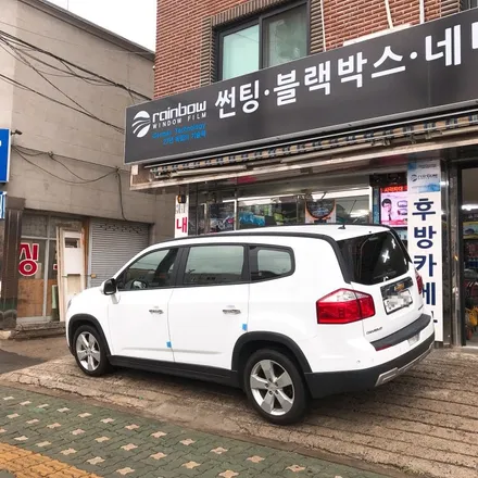 올란도 성북구 썬팅 오로라 레인보우 V70 전체 재 시공 이야기 :-)