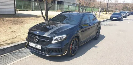벤츠 GLA 45 AMG 한정판 성북구 썬팅 오로라 레인보우 V70 전체 시공이야기 :-)
