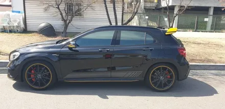 벤츠 GLA 45 AMG 한정판 성북구 썬팅 오로라 레인보우 V70 전체 시공이야기 :-)