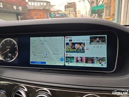 동대문구 수입차 안드로이드 올인원 전문점 W222 벤츠 S500 12.3인치 장착 후기