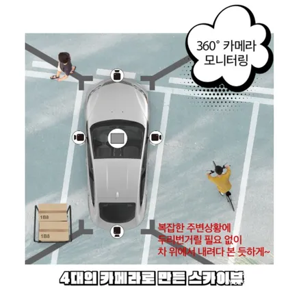 캐스퍼 톰보이 카키 어라운드 뷰 SVUE 슈퍼뷰 시공후기★ 성북구 오로라카샵