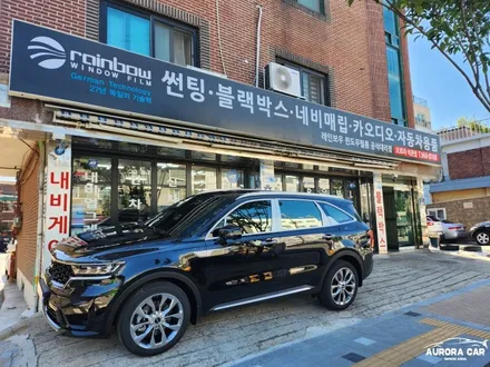 기아 쏘렌토 MQ4 오로라 블랙 펄 신차검수 프리미엄썬팅시공후기★ 성북구 정릉동에서 오로라카샵으로★