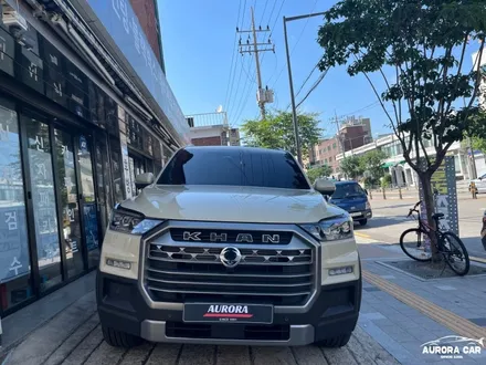 렉스턴 스포츠 칸 쿨맨 샌드스톤 베이지 신차검수 신차패키지 시공후기★ 성북구 삼선동에서 오로라카샵 방문 후기★