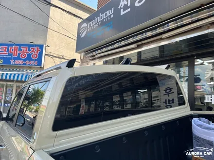 렉스턴 스포츠 칸 쿨맨 샌드스톤 베이지 신차검수 신차패키지 시공후기★ 성북구 삼선동에서 오로라카샵 방문 후기★