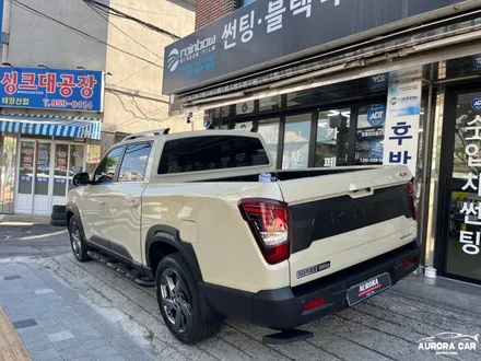 렉스턴 스포츠 칸 쿨맨 샌드스톤 베이지 신차검수 신차패키지 시공후기★ 성북구 삼선동에서 오로라카샵 방문 후기★