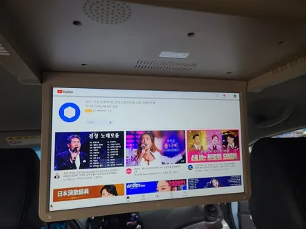 스파크 캠핑을 위해 천정모니터 비클시네마 VC173AD 장착 후기★ 성북구 오로라카샵
