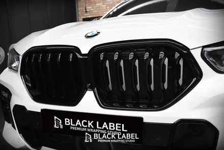 BMW G06 X6 블랙그릴 및 머플러팁, 크롬죽이기 랩핑, 디퓨저 및 스포일러 랩핑, 카본사이드미러 교체 / 하남랩핑, 하남PPF 블랙라벨 / 하남 초일동