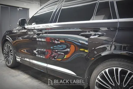 준대형 SUV 미국의 럭셔리 브랜드 링컨 에비에이터 주차 문콕방지 도어 4EA, 헤드라이트 PPF 시공/ KF-21 최상급 PPF/ 하남PPF, 하남신차패키지 시공전문 블랙라벨 / 하남 초일동