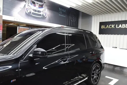 BMW X7 루마 버텍스1100 열차단썬팅, 3M 유광블랙 크롬죽이기 / 하남PPF, 하남썬팅 블랙라벨 / 하남 초일동