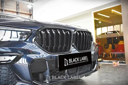BMW X6 블랙그릴 교체, 윈도우몰딩과 루프랙 크롬죽이기(블랙아웃) 시공 / 하남랩핑, PPF 시공전문 블랙라벨 / 하남 초일동