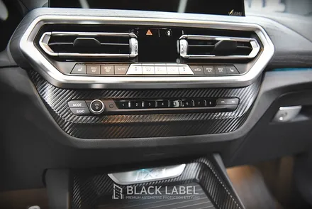 BMW iX3 생활보호PPF, 블랙카본 실내랩핑 / 하남PPF 블랙라벨 / 하남 초일동
