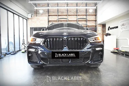 BMW X6 블랙그릴 교체, 윈도우몰딩과 루프랙 크롬죽이기(블랙아웃) 시공 / 하남랩핑, PPF 시공전문 블랙라벨 / 하남 초일동
