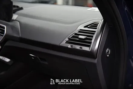 BMW iX3 실내 크리스탈 3종 / 센터페시아 카본랩핑 / 송풍구랩핑 / 판교랩핑, 판교PPF 시공전문 블랙라벨 / 하남 초일동