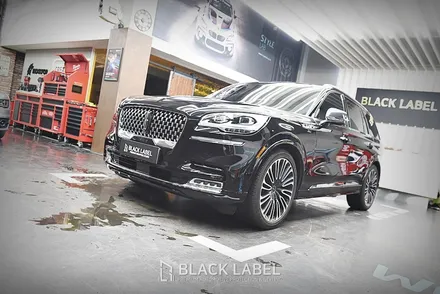 준대형 SUV 미국의 럭셔리 브랜드 링컨 에비에이터 주차 문콕방지 도어 4EA, 헤드라이트 PPF 시공/ KF-21 최상급 PPF/ 하남PPF, 하남신차패키지 시공전문 블랙라벨 / 하남 초일동