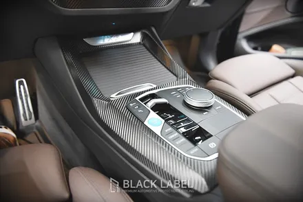 BMW iX3 생활보호PPF, 블랙카본 실내랩핑 / 하남PPF 블랙라벨 / 하남 초일동