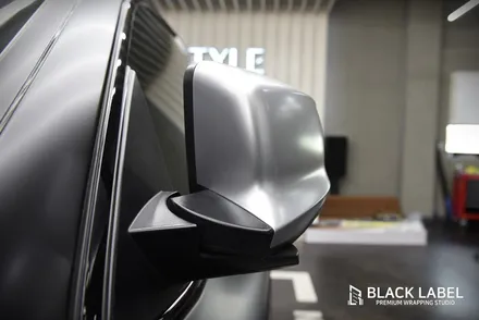 BMW E71 X6M 기존랩핑 제거 후 3M 사틴블랙 전체랩핑 / 하남랩핑, 하남PPF 전문 블랙라벨 / 하남 초일동