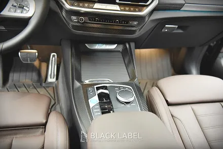 BMW iX3 생활보호PPF, 블랙카본 실내랩핑 / 하남PPF 블랙라벨 / 하남 초일동