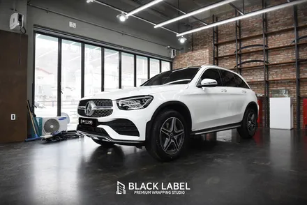 메르세데스 벤츠 GLC : 3M 블랙 브러쉬 실내 센터페시아 랩핑 / 강동PPF, 강동랩핑 1인 시공점 블랙라벨 / 하남 초일동