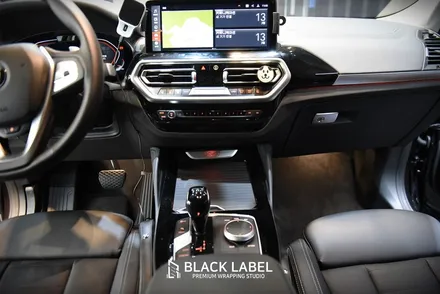 BMW G02 X4 : 3M 카본블랙 실내랩핑 / 하남랩핑, 하남PPF 블랙라벨 / 하남 초일동