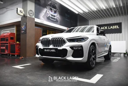 BMW G06 X6 블랙그릴 및 머플러팁, 크롬죽이기 랩핑, 디퓨저 및 스포일러 랩핑, 카본사이드미러 교체 / 하남랩핑, 하남PPF 블랙라벨 / 하남 초일동