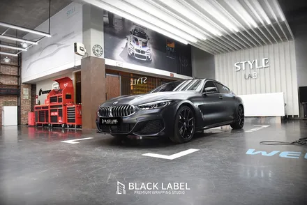 BMW 8시리즈 840i 그란쿠페 : KF-21 무광PPF 전체 시공 / 하남PPF, 하남랩핑 1인 시공점 블랙라벨 / 하남 초일동