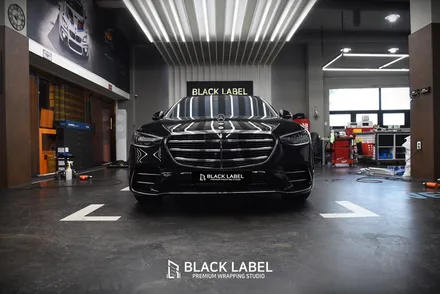 메르세데스 벤츠 S500(S클래스) 실내 PPF 시공 / 하남PPF, 하남랩핑 블랙라벨 / 하남 초일동