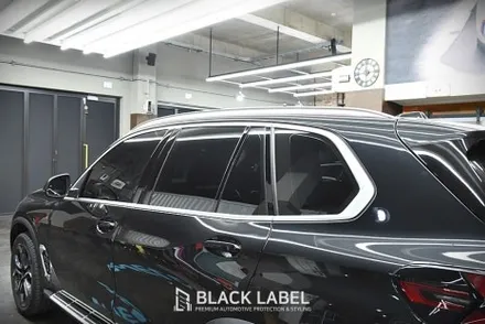 BMW X5 LCI 40i X-Line 신차출고 후 본넷, 헤드라이트 PPF와 크롬죽이기 랩핑 시공! 픽업/딜리버리 서비스는 무료. 하남PPF, 랩핑  시공전문 블랙라벨 / 하남 초일동