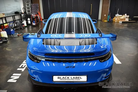포르쉐 GT3 PPF. 순정st 데칼. 하남 블랙라벨 / 하남 초일동