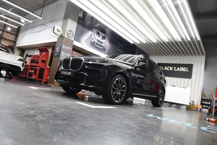 BMW X7 루마 버텍스1100 열차단썬팅, 3M 유광블랙 크롬죽이기 / 하남PPF, 하남썬팅 블랙라벨 / 하남 초일동
