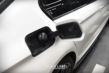 BMW G30 520d 3M 사틴화이트펄 전체랩핑, 블랙PPF 루프스킨, 윈도우몰딩 크롬죽이기, 카본블랙 실내랩핑 시공 / 하남랩핑, 하남PPF 시공전문 블랙라벨 / 하남 초일동
