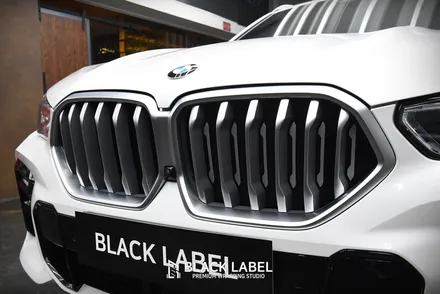 BMW G06 X6 블랙그릴 및 머플러팁, 크롬죽이기 랩핑, 디퓨저 및 스포일러 랩핑, 카본사이드미러 교체 / 하남랩핑, 하남PPF 블랙라벨 / 하남 초일동