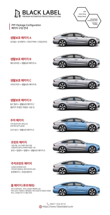 BMW G06 X6 생활보호 패키지 PPF 시공 / KF-21 최상급 PPF / 하남PPF, 하남신차패키지 시공전문 블랙라벨 / 하남 초일동
