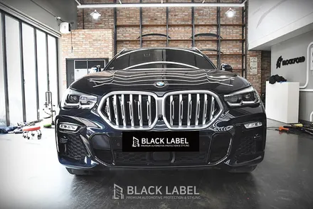 BMW X6 블랙그릴 교체, 윈도우몰딩과 루프랙 크롬죽이기(블랙아웃) 시공 / 하남랩핑, PPF 시공전문 블랙라벨 / 하남 초일동