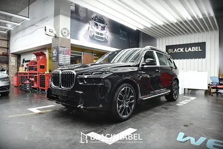 BMW X7 신차패키지 - 생활보호, 실내PPF / 루마 버텍스900 썬팅 / 정품 블랙그릴, 크롬죽이기 / 아이나비 QXD1 블랙박스, 에코파워팩 보조베터리 /  하남신차패키지 / 하남 초일동