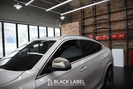 BMW G06 X6 크롬죽이기 랩핑 - 윈도우몰딩, 루프랙, 전면유리 좌우 몰딩까지 / 하남랩핑 하남크롬죽이기 블랙라벨 / 하남 초일동