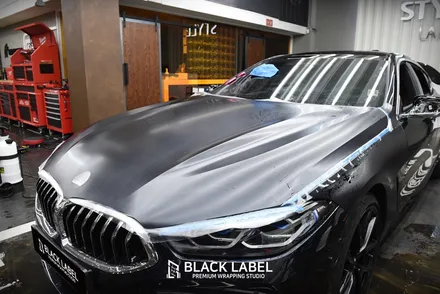 BMW 8시리즈 840i 그란쿠페 : KF-21 무광PPF 전체 시공 / 하남PPF, 하남랩핑 1인 시공점 블랙라벨 / 하남 초일동