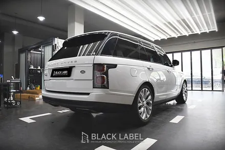 RANGE ROVER VOGUE 3M SATIN BLACK WRAP / 레인지로버 보그 3M 사틴블랙 전체랩핑 / 하남랩핑 전문 블랙라벨 / 하남 초일동