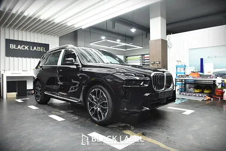 BMW X7 신차패키지 - 생활보호, 실내PPF / 루마 버텍스900 썬팅 / 정품 블랙그릴, 크롬죽이기 / 아이나비 QXD1 블랙박스, 에코파워팩 보조베터리 /  하남신차패키지 / 하남 초일동