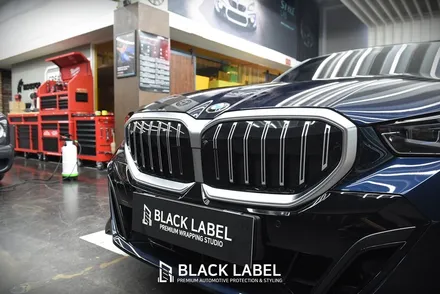 BMW G60 520i 그릴 랩핑 / 하남랩핑 블랙라벨 / 하남 초일동