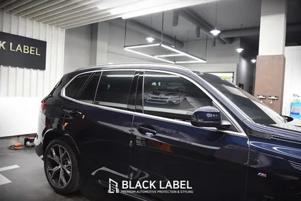 BMW X5 40i 크롬죽이기 랩핑 - 윈도우몰딩, 루프랙 / 하남랩핑 하남크롬죽이기 전문 블랙라벨 / 하남 초일동