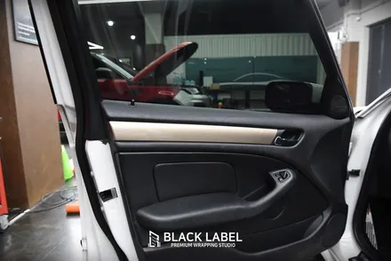 BMW E46 325i 실내 3M 티타늄 브러쉬 실내랩핑 / 하남PPF, 하남랩핑 1인 시공점 블랙라벨 / 하남 초일동