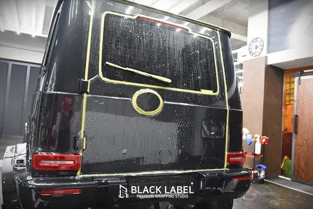 메르세데스 벤츠 G63 AMG(G바겐) KF-21 최상급 PPF 전체시공, 다이노플렉스 윈드쉴드, 사이드스텝 및 스페어커버 크롬죽이기(블랙PPF) / 하남PPF, 하남랩핑 블랙라벨 / 하남 초일동
