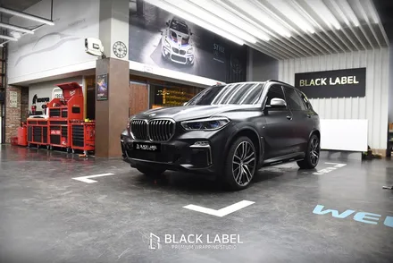 BMW G05 X5 M50i 전체랩핑 / 3M 사틴블랙 / 하남랩핑, 하남PPF 시공전문 블랙라벨 / 하남 초일동